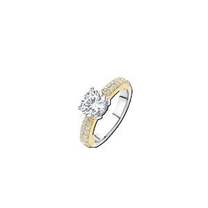 Anillo Ti Sento Milano Mujer in Plata Cubic Zirconia 1737ZY/58 - 1737ZY/58